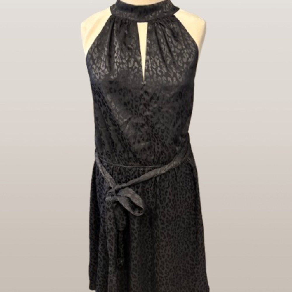BCBG Paris Elegant Black Sleeveless Dress